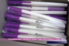 Promotional Pens - Variety of colours, styles and available to brand