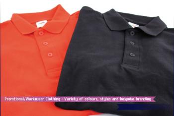 Promotional/Workwear Clothing - Variety of colours, styles and bespoke